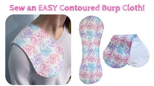 Burp Cloth PDF Sewing Pattern