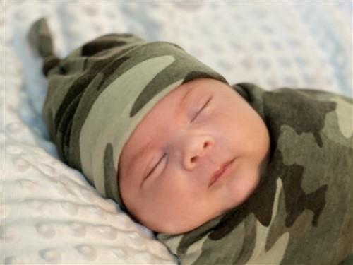 Baby Knit Beanie Hat PDF Sewing Pattern