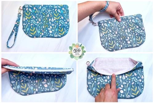 Aloha Zipper Pouch PDF Sewing Pattern