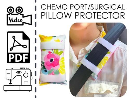 Surgical Port Seat Belt Protector PDF Sewing Pattern
