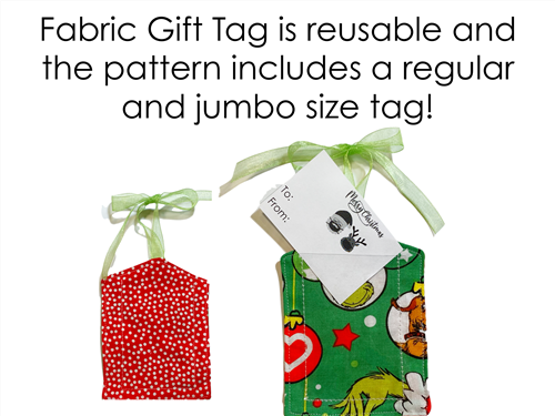 Gift Tag PDF Sewing Pattern