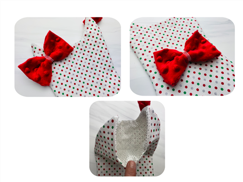 Cat Christmas Stocking PDF Sewing Pattern