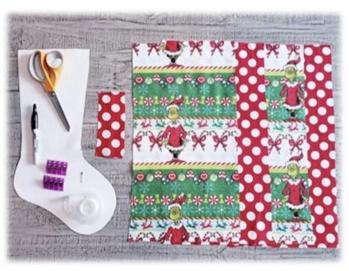 Christmas Stocking PDF Sewing Pattern