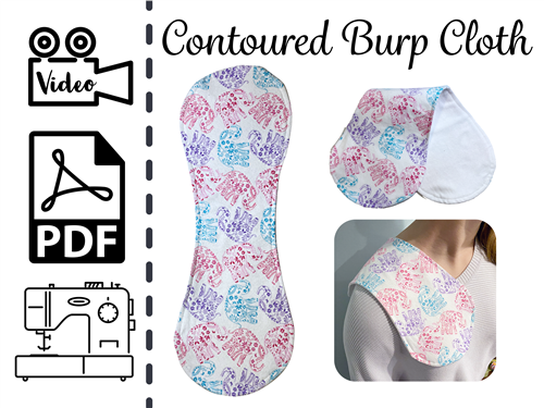 Burp Cloth PDF Sewing Pattern