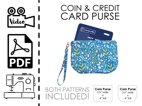 Coin Purse PDF Sewing Pattern Coin Purse PDF Sewing Pattern