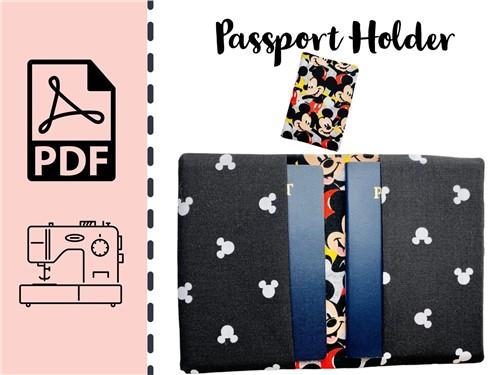 Passport Cover PDF Sewing Pattern Passport Cover PDF Sewing Pattern