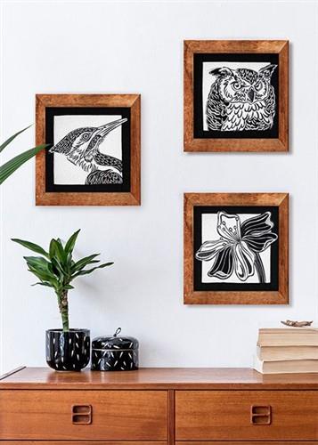 Nature woodcuts