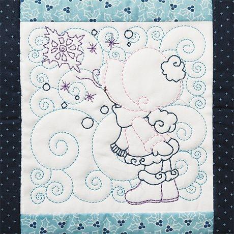 Weekly design set sunbonnet sue seasons