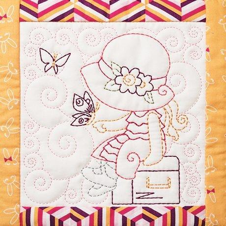 Weekly design set sunbonnet sue seasons