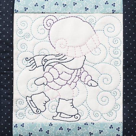 Weekly design set sunbonnet sue seasons