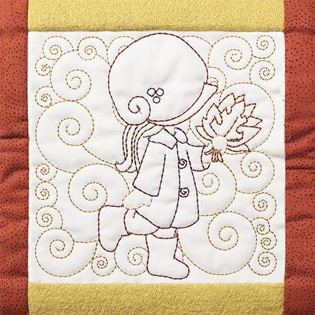Weekly design set sunbonnet sue seasons