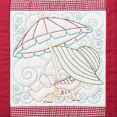 Weekly design set sunbonnet sue seasons