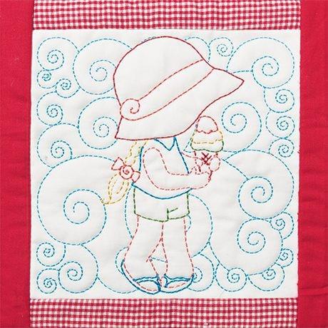 Weekly design set sunbonnet sue seasons