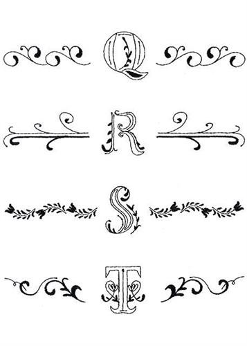Monogrammed Ruffle Bags