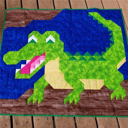 Alligator Quilt Pattern