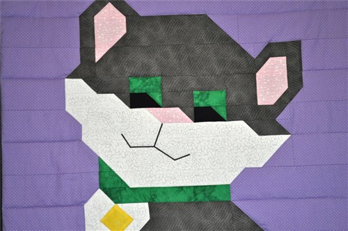 Cat Baby Quilt Pattern