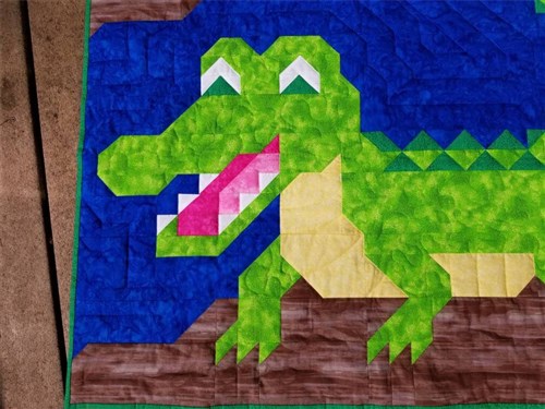 Alligator Quilt Pattern
