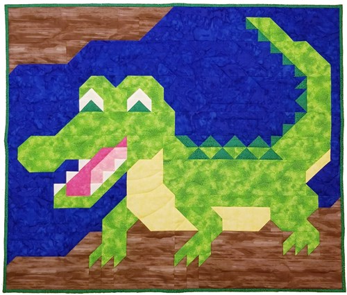 Alligator Quilt Pattern