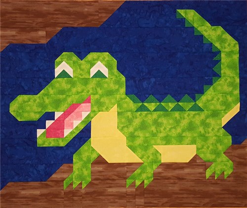 Alligator Quilt Pattern