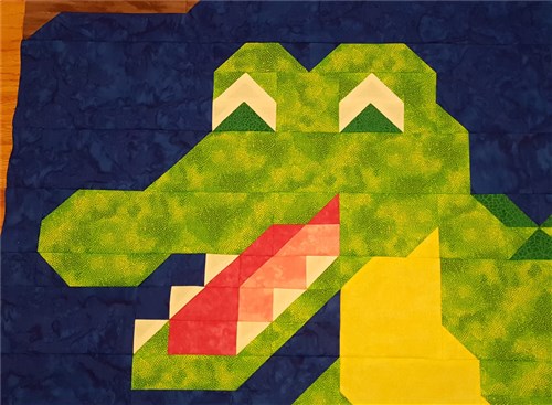 Alligator Quilt Pattern