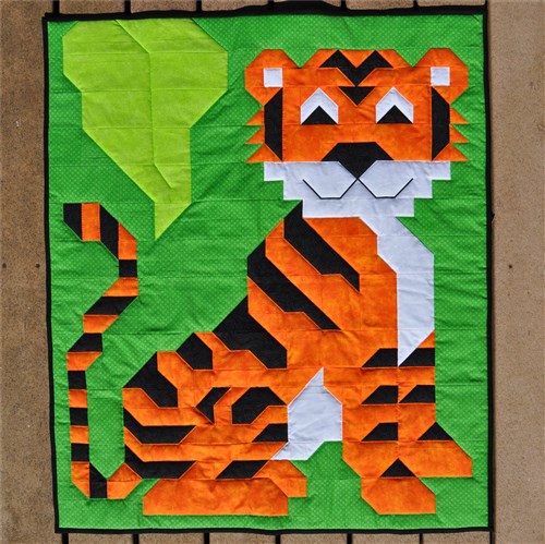 Tiger Baby Quilt Pattern