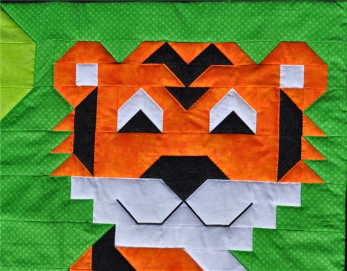 Tiger Baby Quilt Pattern