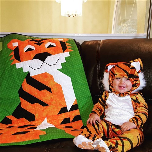 Tiger Baby Quilt Pattern