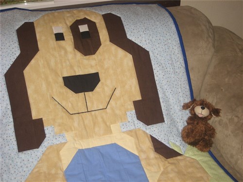 Dog Baby Quilt Pattern