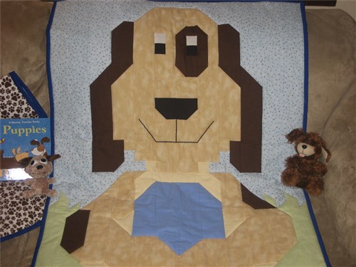 Dog Baby Quilt Pattern