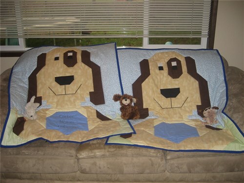 Dog Baby Quilt Pattern