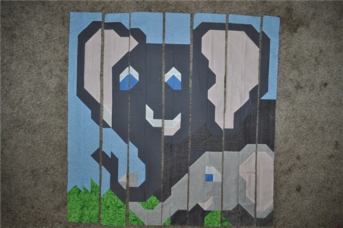 Elephant Baby Quilt Pattern