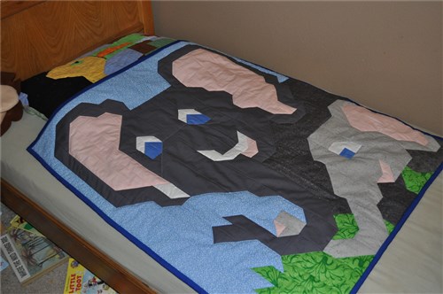 Elephant Baby Quilt Pattern