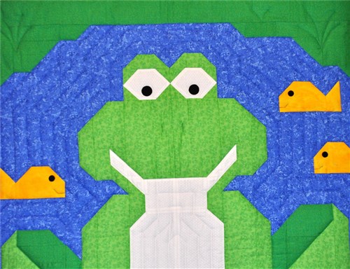 Frog Baby Quilt Pattern