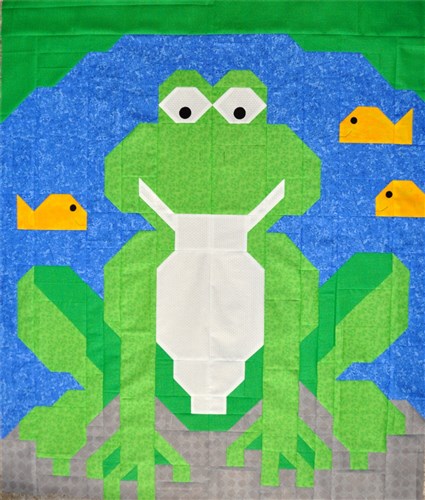 Frog Baby Quilt Pattern