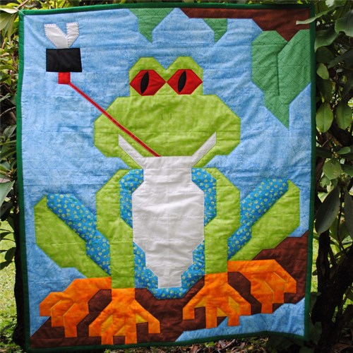 Frog Baby Quilt Pattern