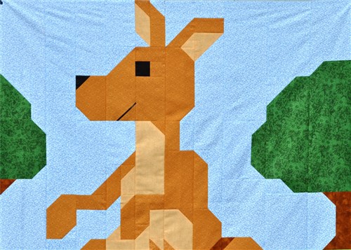 Kangaroo Baby Quilt Pattern
