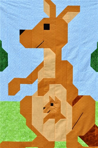 Kangaroo Baby Quilt Pattern