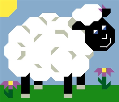 Lamb Baby Quilt Pattern