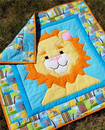 Leo the Lion Baby Quilt Pattern