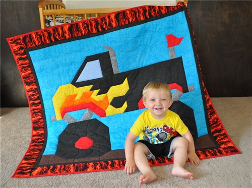 Monster Truck Quilt Pattern