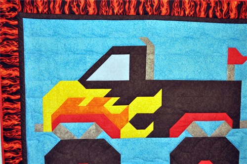 Monster Truck Quilt Pattern