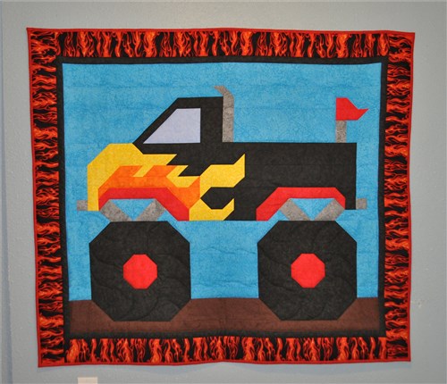 Monster Truck Quilt Pattern