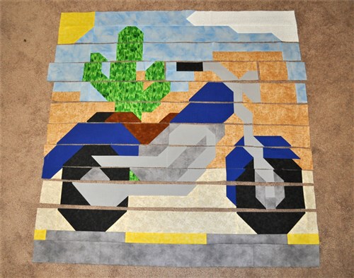 Motorcycle Quilt Pattern