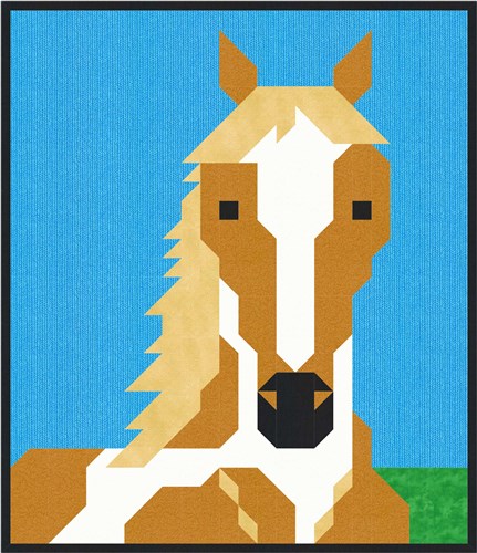 Painted Horse Quilt Pattern