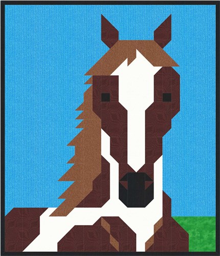 Painted Horse Quilt Pattern