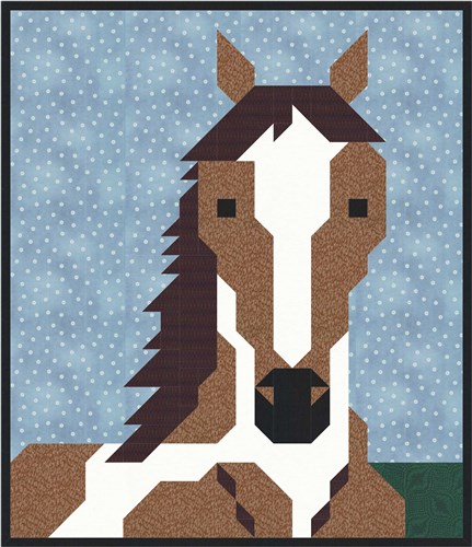 Painted Horse Quilt Pattern
