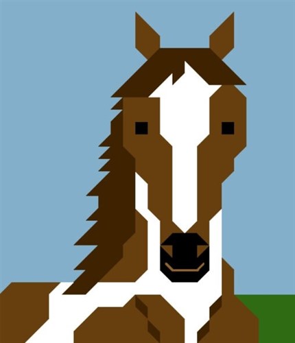Painted Horse Quilt Pattern