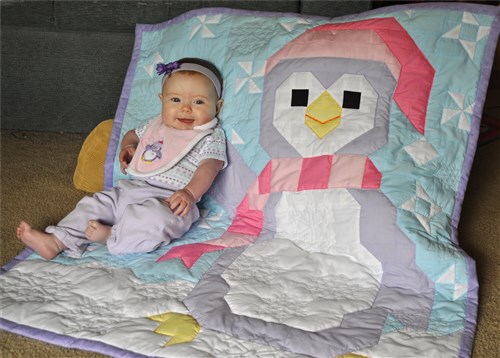 Penguin Baby Quilt Pattern
