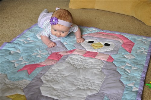 Penguin Baby Quilt Pattern