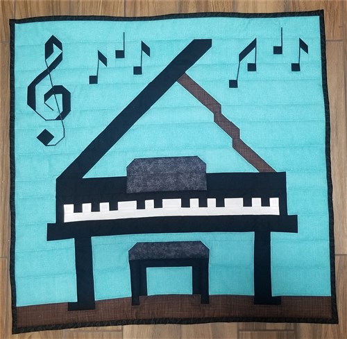 Piano Quilt Pattern